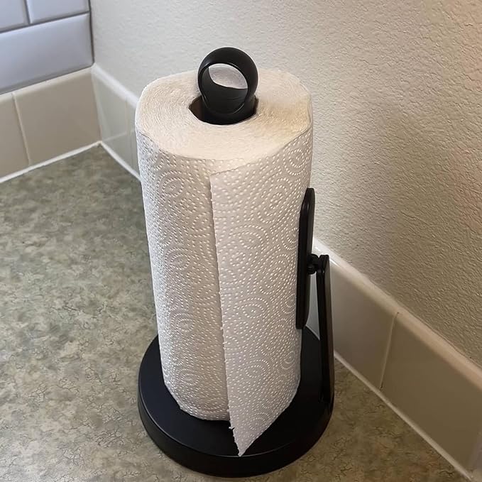 theaoo Heavy-Duty Stainless Steel Paper Towel Holder - Image 4