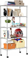 BestOffice | 5-Tier Wire Storage Shelves by BestOffice