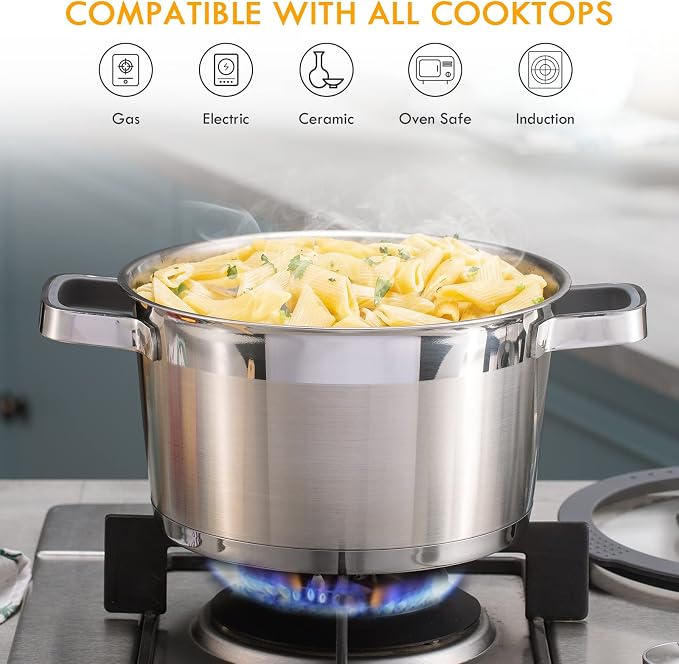MARSKITOP 3 Quart Stock Pot - Image 4