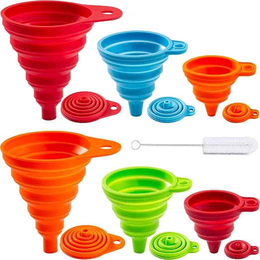 KALAVE Kitchen Funnel Set 6 Pack by Kalave