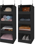 GRANNY SAYS 4-Shelf Hanging Organizer, Closet Hanging Shelves, Closet Hanging by GRANNYSAYS