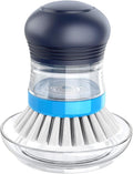 MR.SIGA Soap Dispensing Palm Brush Storage Set, Kitchen Brush by MRSIGA