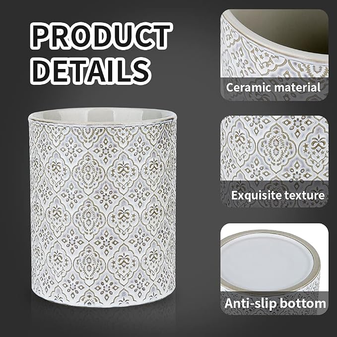 KOOV Kitchen Utensil Holder, Large Utensil Holders - Image 2
