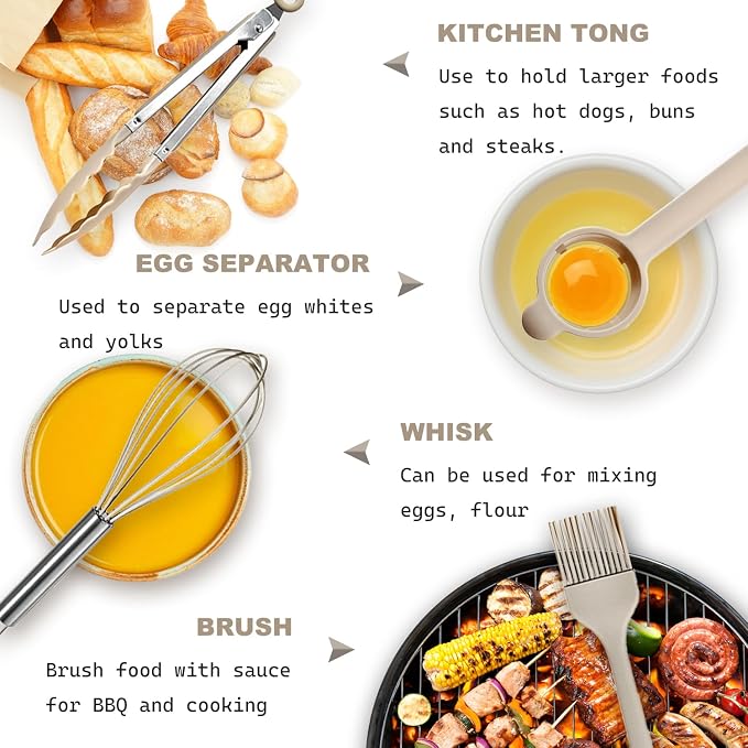 Silicone Kitchen Utensils Set - Image 7