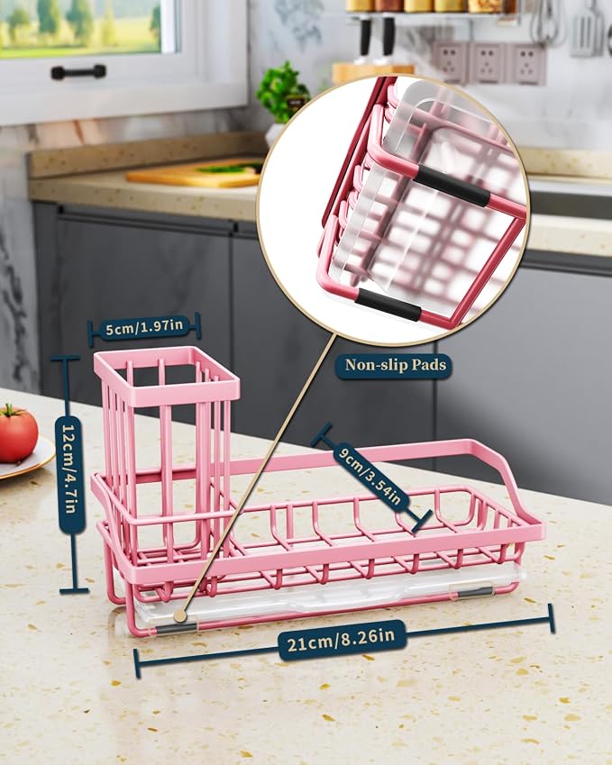Consumest Sponge Holder for Kitchen Sink - Image 7