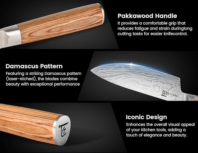 SYOKAMI 14pcs Chef Knife Set - Image 4