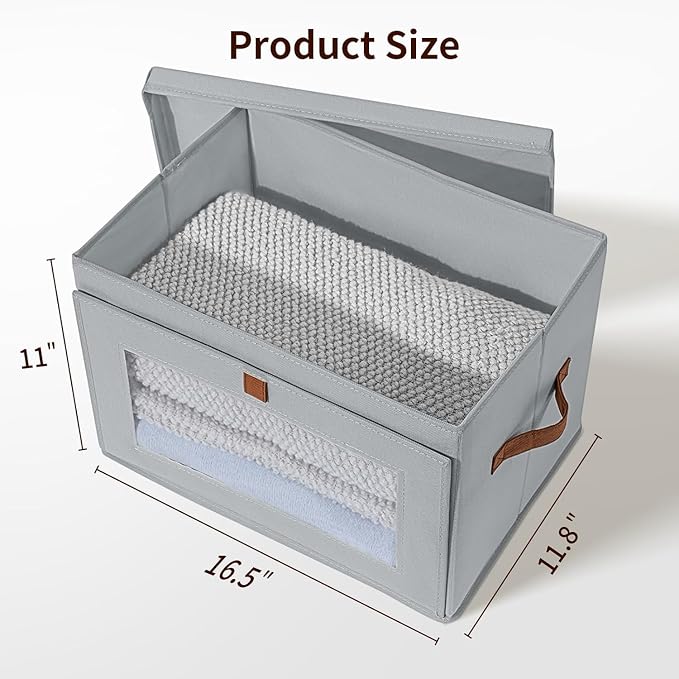 DIMJ Storage Bins with Lids - Image 7