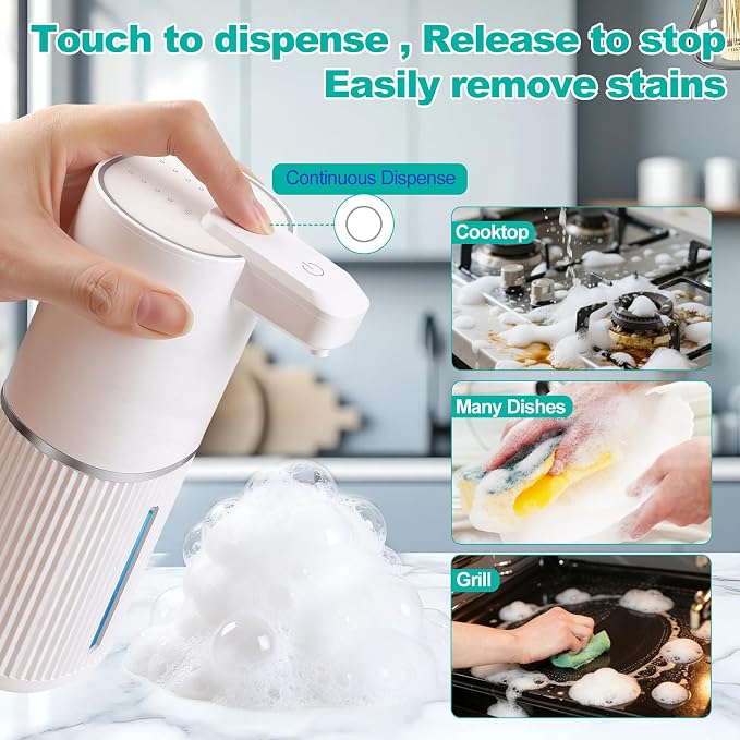 Automatic Soap Dispenser, Foaming Soap Dispenser Touchless - Image 3