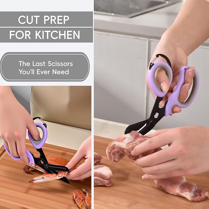 MEUUT All Purpose Scissor –Multi-Purpose Utility Scissors - Image 4