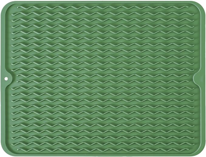 Silicone Dish Drying Mat for Multiple Usage, Easy clean, Eco-friendly, by MODENGKONGJIAN