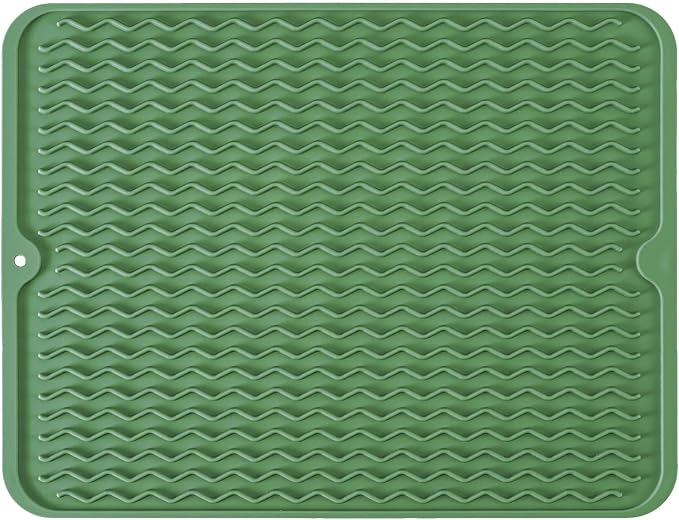Silicone Dish Drying Mat for Multiple Usage, Easy clean, Eco-friendly, by MODENGKONGJIAN