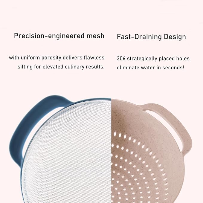 Plastic Mixing Bowls Set 8/10 PCS - Image 2