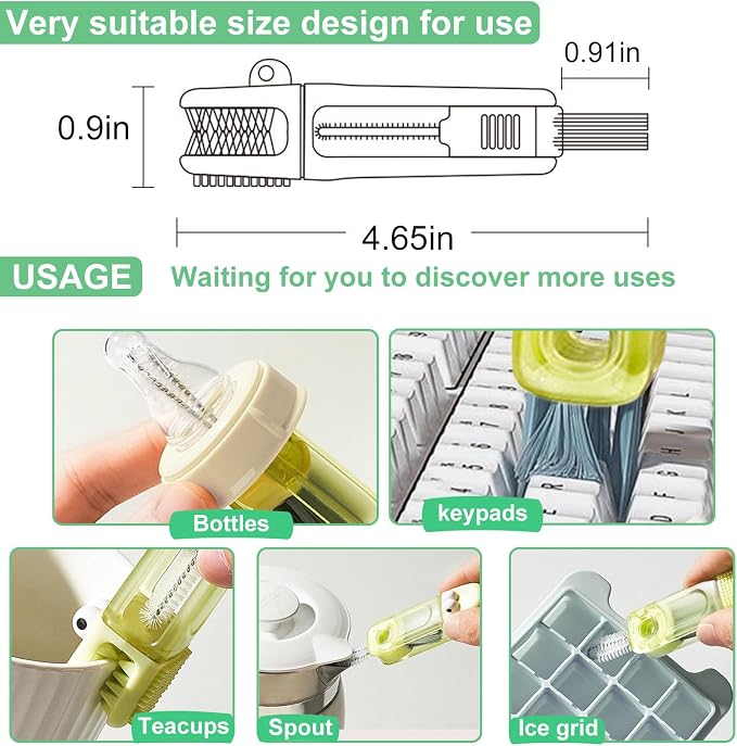 4 in 1 Cup Lid Cleaning Brush - Image 4