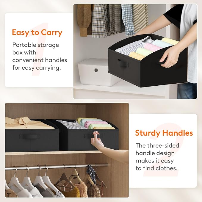 Lifewit Trapezoid Closet Storage Bins - Image 4