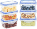 KIGI Multi-Pack Small Plastic Food Storage Containers Set, BPA-Free Plastic by KIGI