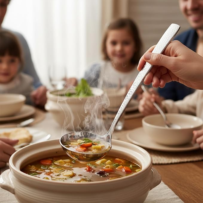 Gravy Ladle Stainless Steel 7.8'' Soup Ladles - Image 6