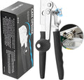 Commercial Can Opener Manual Heavy Duty Stainless Steel Handheld Smooth Edge by Roryimke