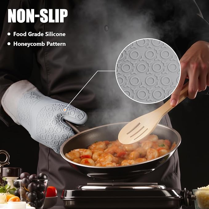 Rorecay 6pcs Oven Mitts and Pot Holders Sets - Image 5