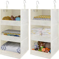 GRANNY SAYS 3-Shelf Hanging Organizer, Foldable Hanging Closet Storage by GRANNYSAYS
