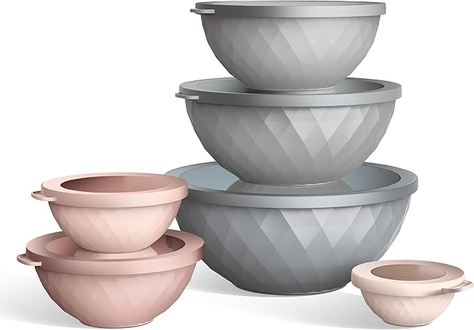 COOK WITH COLOR Mixing Bowls with Lids - Image 4
