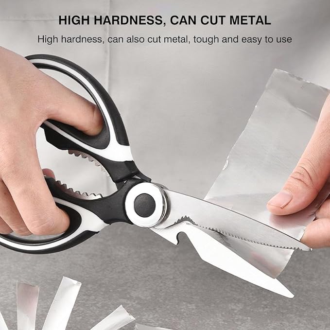 NileHome Kitchen Scissors, Stainless Steel Scissors All Purpose Heavy Duty - Image 4