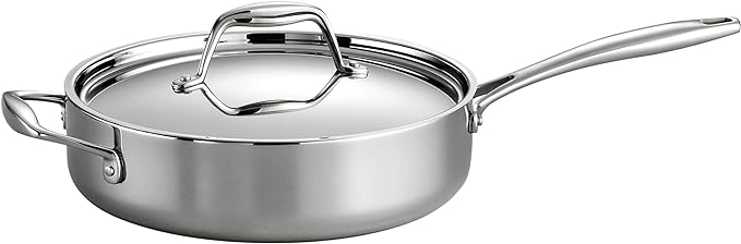 Tramontina Signature Tri-Ply Clad Stainless Steel 3-Quart Saute Pan by Tramontina