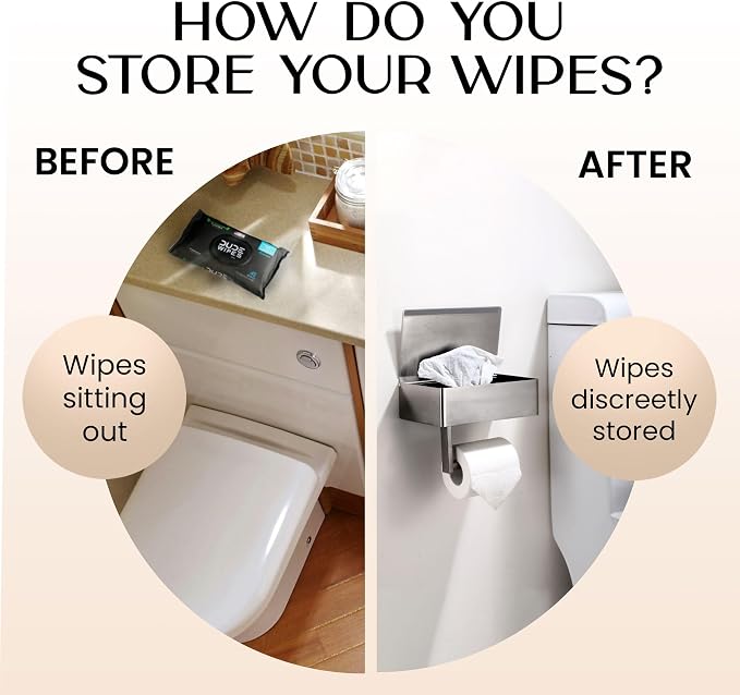 Day Moon™ - Toilet Paper Holder - Modern Roll Holder - Image 2