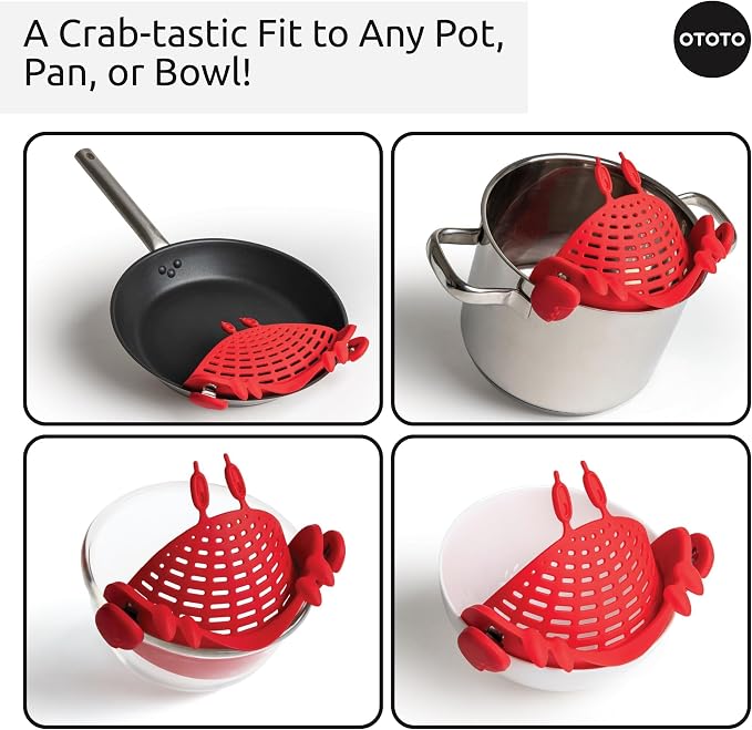 NEW Crabby Clip-On Strainer by OTOTO - Image 8