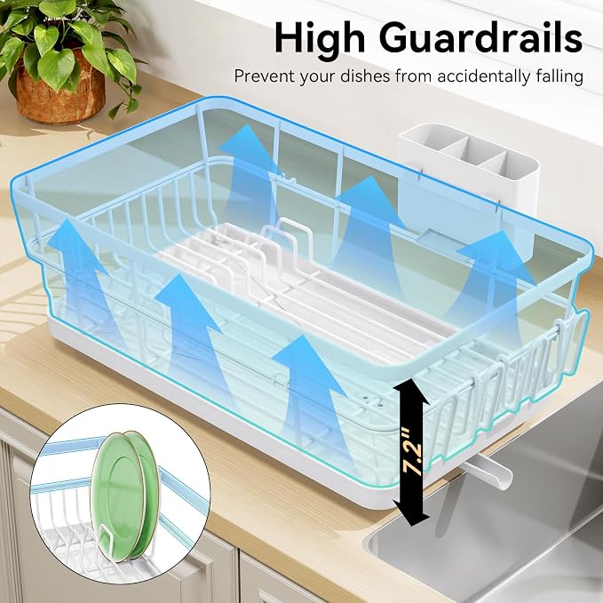 TOOLF Dish Drying Rack, Dish Racks - Image 2