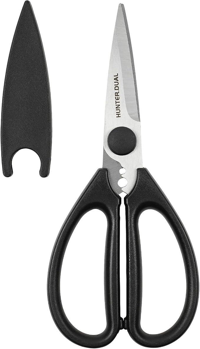 Kitchen Scissors for Food, HUNTER.DUAL Heavy Duty Come Apart Poultry Shears for by HUNTERDUAL
