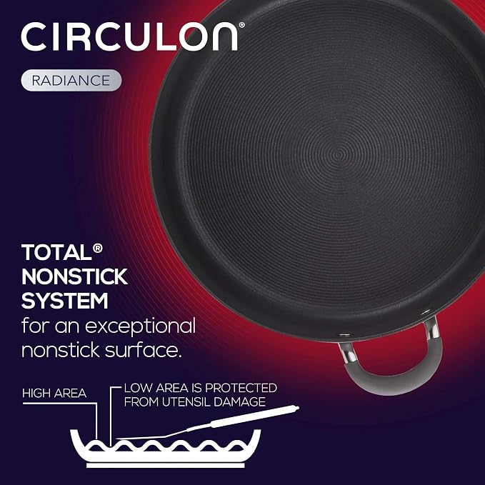 Circulon 83905 Radiance Nonstick Frying pan set / Skillet Set - Image 5