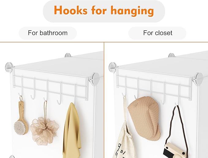 HOMIDEC Closet Organizer, 12-Cube Closet Organizers and Storage, Portable - Image 6