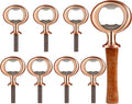 Cunhill 7 Pcs Metal Bottle Opener Blank Bulk Bottle Opener Inserts Parts Pieces by Cunhill