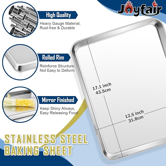 17.5 Inch Baking Sheet Pan - Image 2