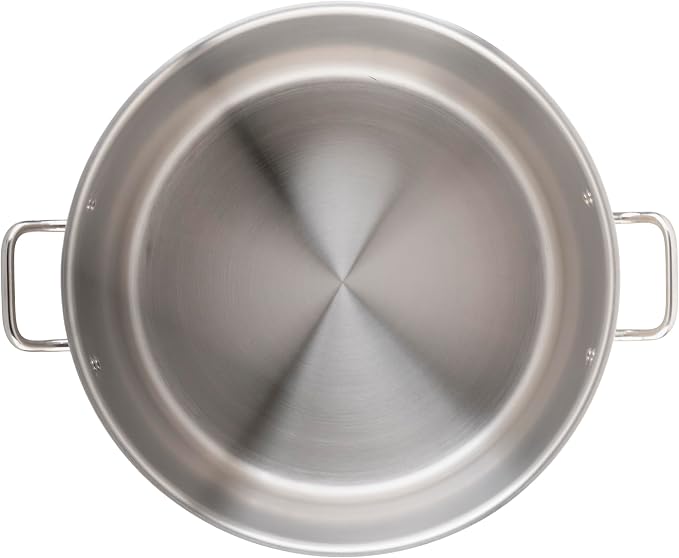 Winco Heavy-Duty Stainless Steel Stock Pot - Image 7