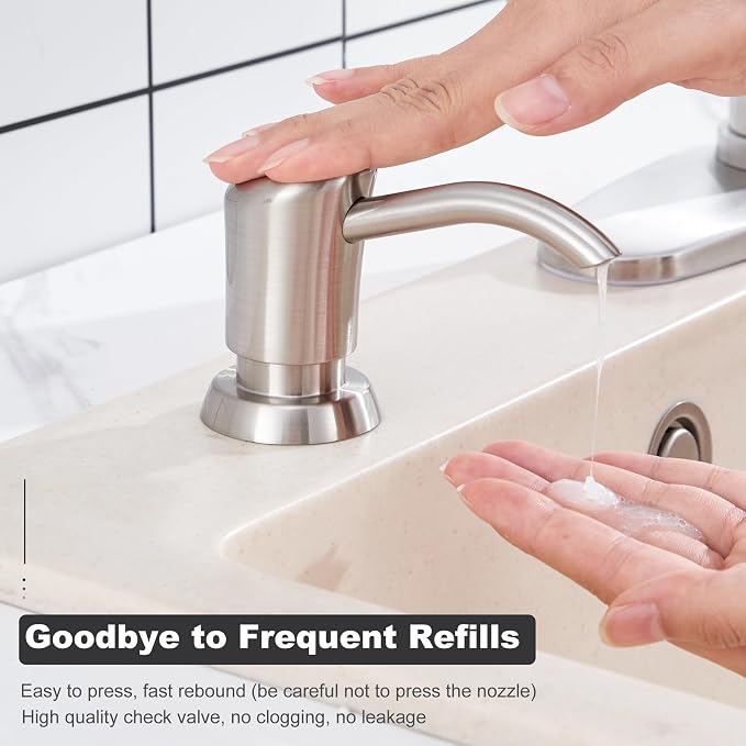 GAGALIFE Built in Counter Soap Dispenser - Image 9