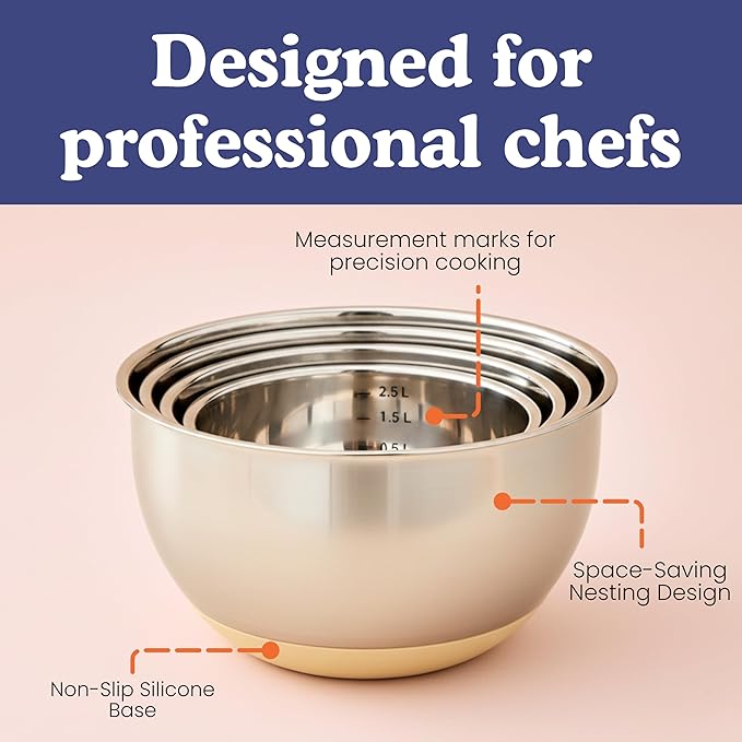 Ziruma Non-Toxic Mixing Bowls - Image 6