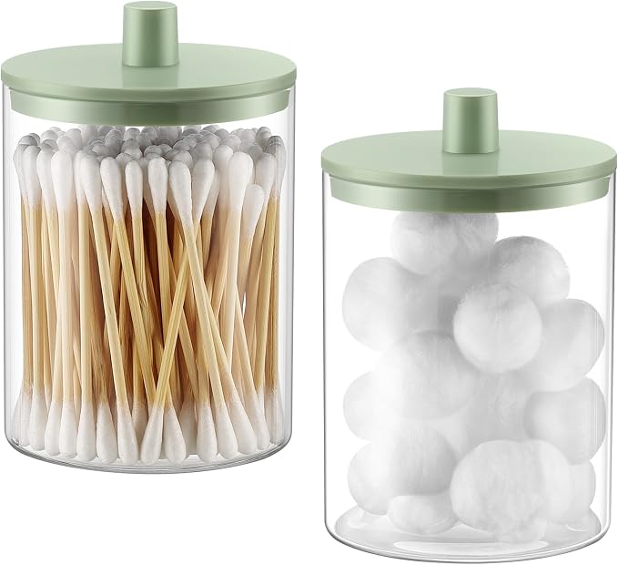 TIPGO Glass Qtip Holder Dispenser by TIPGO