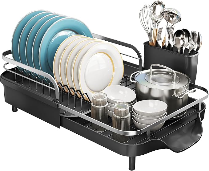 SNTD Dish Drying Rack, Expandable Dish Rack - Image 8