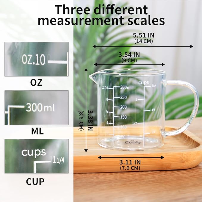 77L Glass Measuring Cup, High Borosilicate Glass Beaker - Image 4