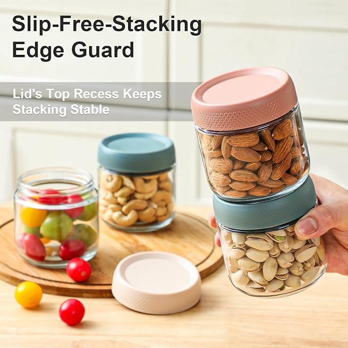 NETANY 6-pack 10oz Glass jars - Image 4