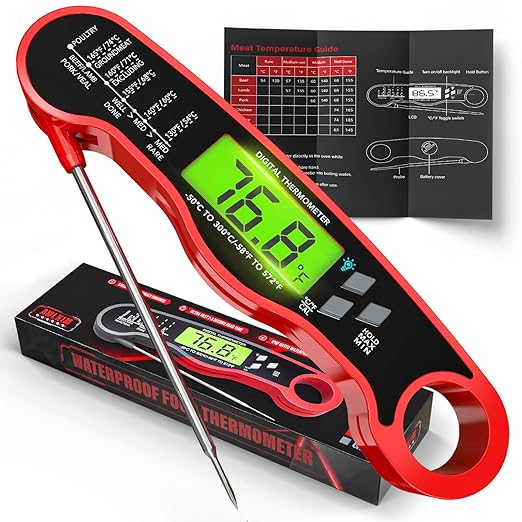 AWLKIM Meat Thermometer Digital by AWKLIM