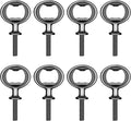 Metal Bottle Opener Kits 8 Pack Blank Stainless Steel Bottle Opener Insert Kits by Ohiyoo