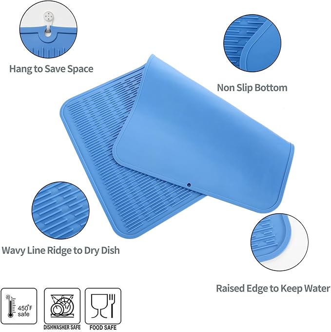 MicoYang Silicone Dish Drying Mat - Image 3