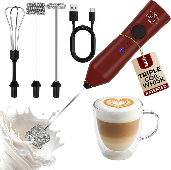Zulay Kitchen Rechargeable Milk Frother by ZulayKitchen