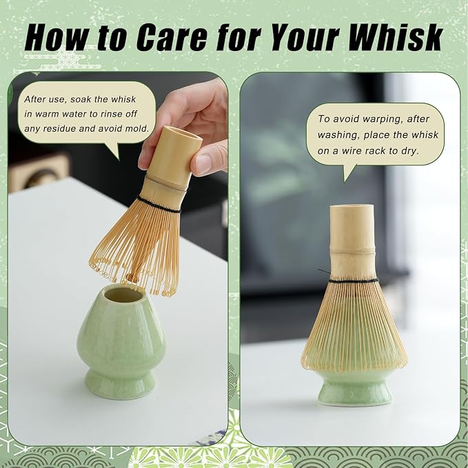 Clay&Fire Matcha Whisk Set, Ceramic Matcha Set, Matcha Bowl - Image 8