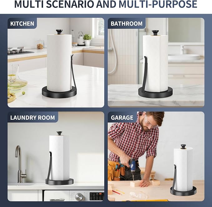 Jesginboo Countertop Paper Towel Holder - Image 8