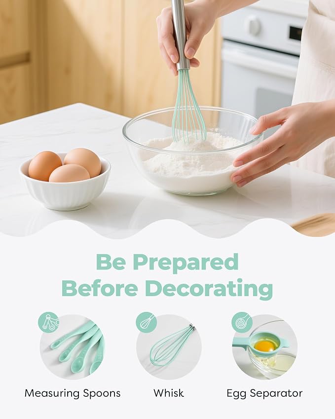 Kootek 158PCs Cake Decorating Kit, Baking Supplies Tools - Image 6
