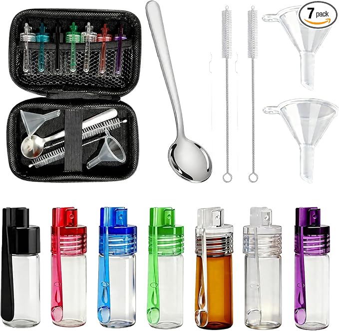 7 Pack Travel Size Seasoning Containers by Unknown