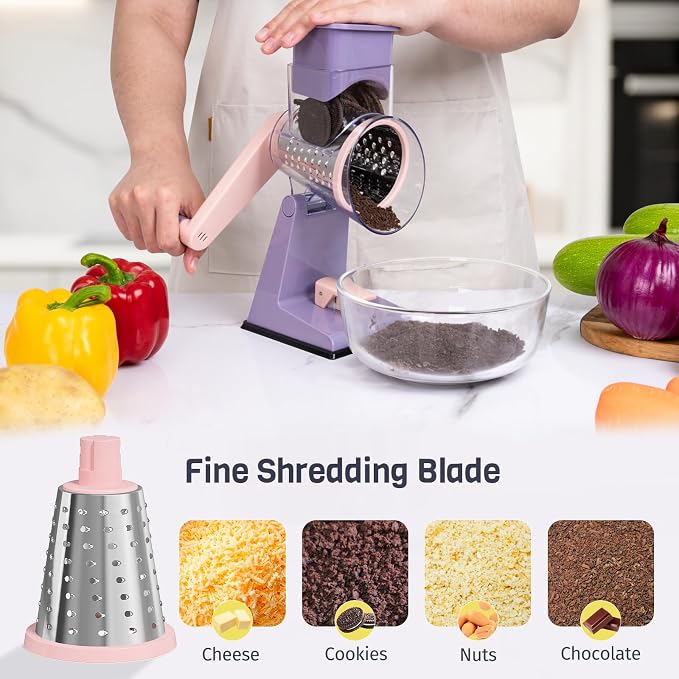 Upgraded Rotary Cheese Grater - Image 5
